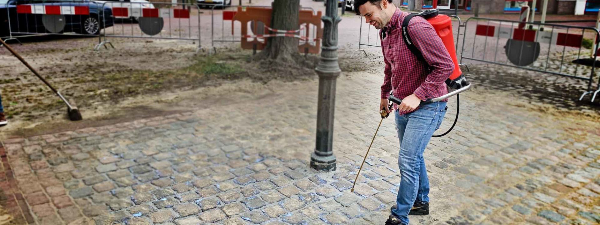 Application of BioSeal Pavement