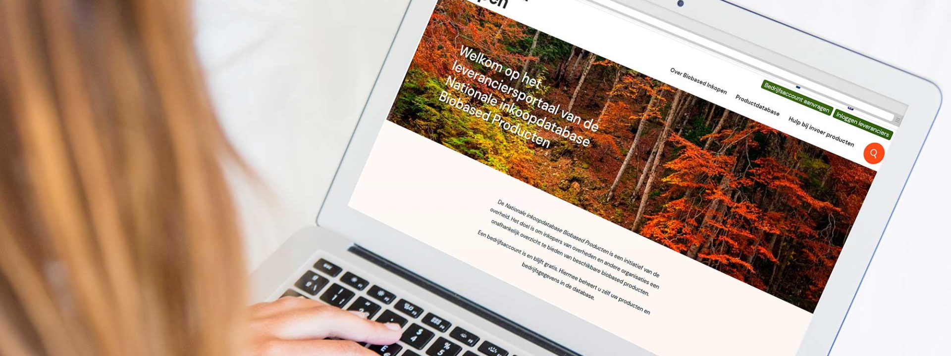 Biobased inkopen mockup