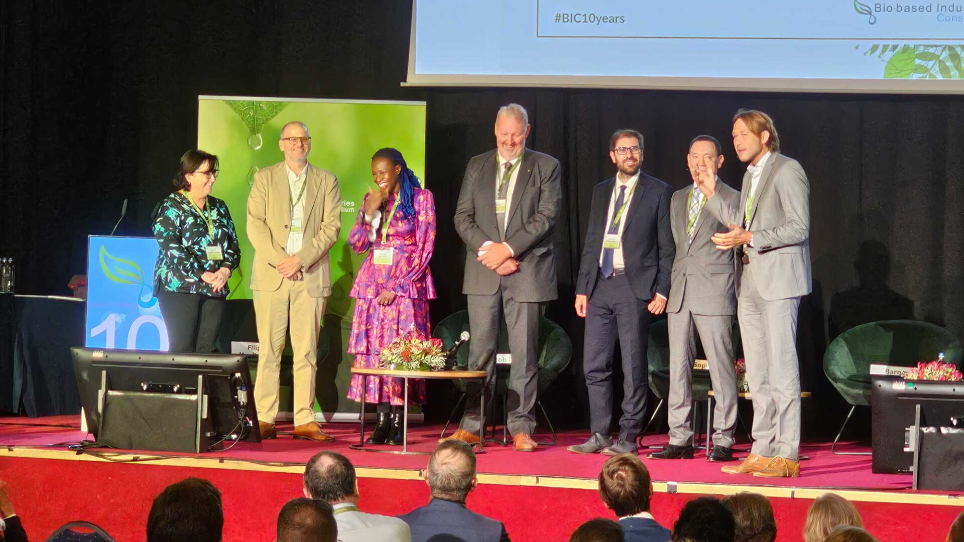 The BIC team, ltr. Patricia Vanderplasschen, Marco Rupp, Sophia De Smet, Dirk Carrez, Samule Ambrosetti, Nelo Emerencia, Rob Beekers.