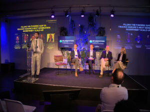Samuele Ambrosetti (BIC) moderated a panel session on Bio Innovations The Hague, 2026